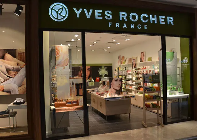 Yves Rocher iç mekan uygulaması