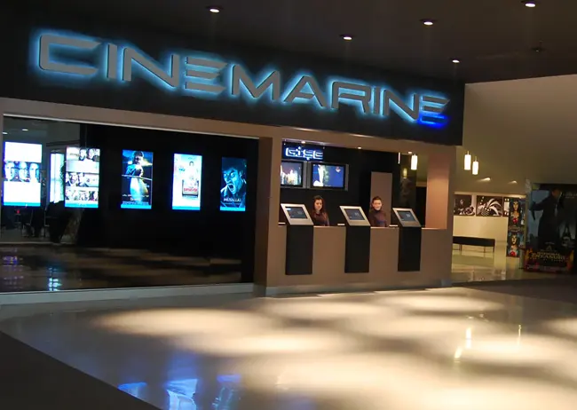 Cinemarine iç mekan uygulaması