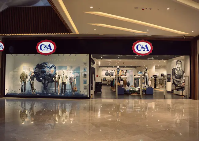 C&A iç mekan uygulaması